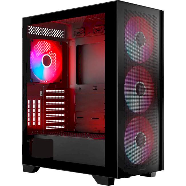 Корпус для ПК Modecom Mistral ARGB Flow Midi-Tower ATX no PSU Черный (AT-MISTRAL-MG-10-00ARGB-0) - фото 1