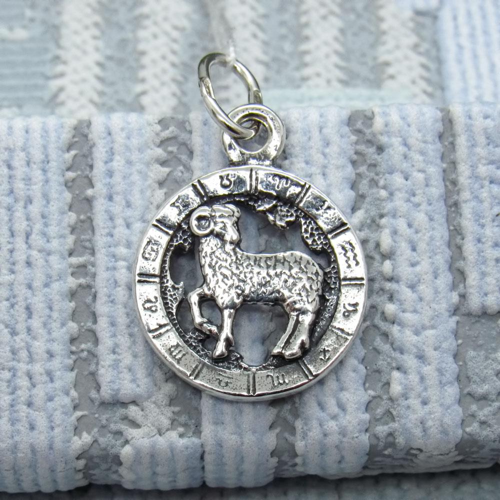 Срібний підвіс знак зодіаку Овен 21 березня-20 квітня (1170321710) - фото 2 Срібний підвіс знак зодіаку Овен 21 березня-20 квітня (1170321710) - фото 2