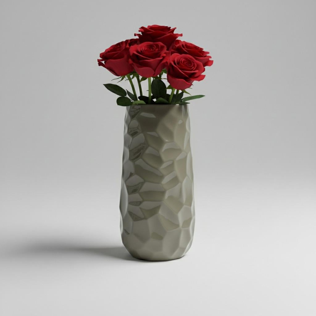 Ваза Nana ceramics Сота 29 см Коричневый (9032)