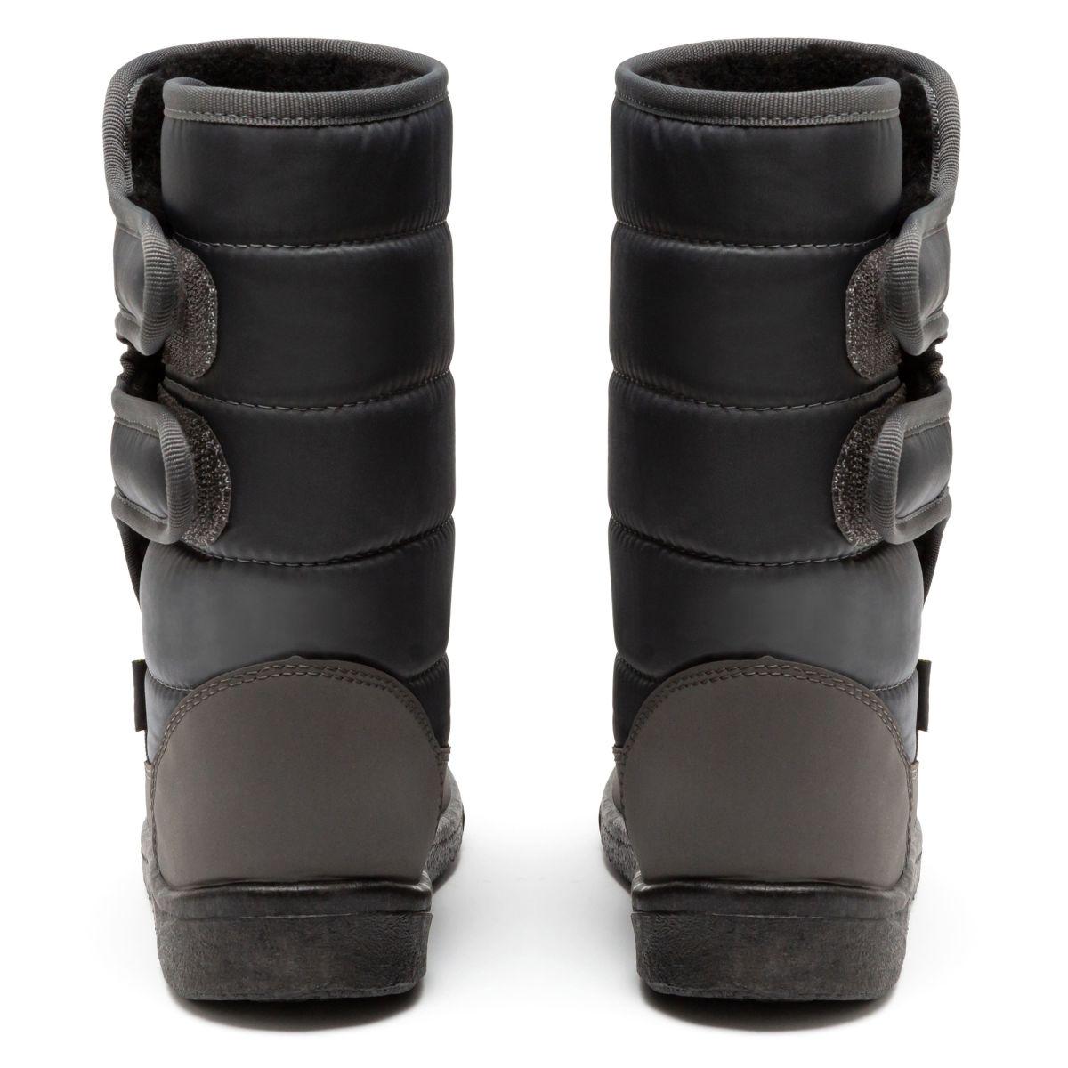 Дутики жіночі Oldcom Aurora Glossy р. 36 Сірий (4841347044397) - фото 4