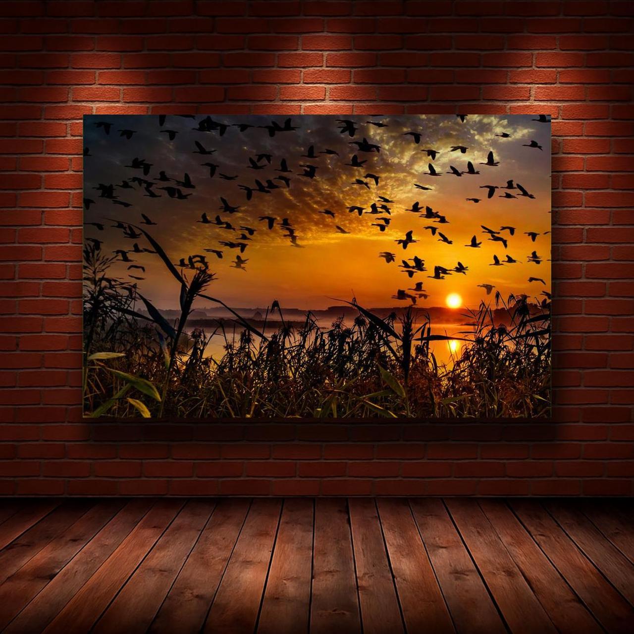 Картина на холсте Природа 35x55 см (N757)