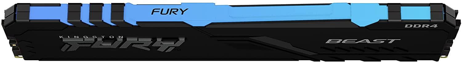 Оперативная память Kingston DDR4 3600 FURY Beast RGB 8 GB (KF436C17BBA/8) - фото 6 Оперативная память Kingston DDR4 3600 FURY Beast RGB 8 GB (KF436C17BBA/8) - фото 6