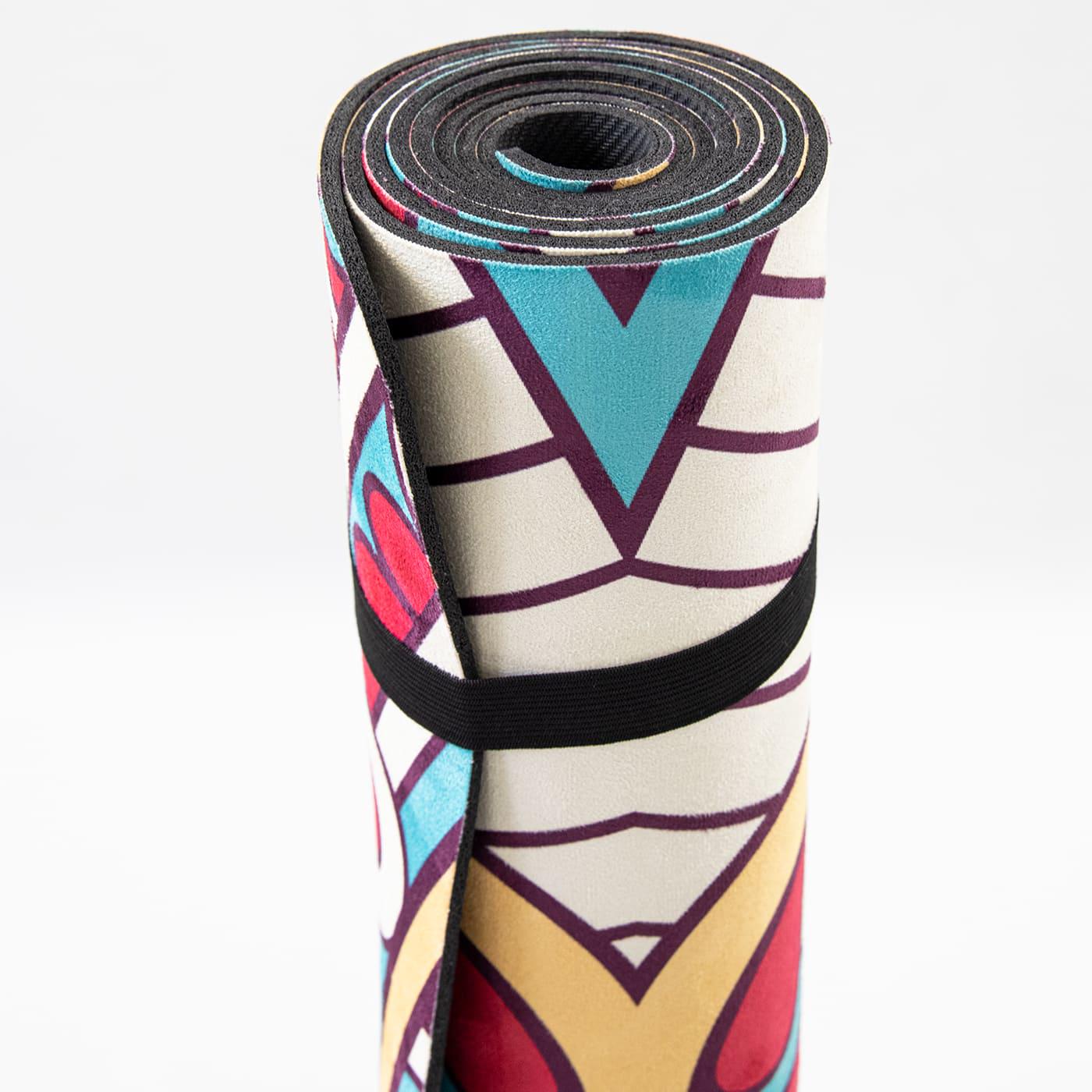 Килимок для йоги та фітнесу OSPORT каучук/замша 4 мм 183x68 см Червоно-білий (OF-0286-025) - фото 8 Килимок для йоги та фітнесу OSPORT каучук/замша 4 мм 183x68 см Червоно-білий (OF-0286-025) - фото 8