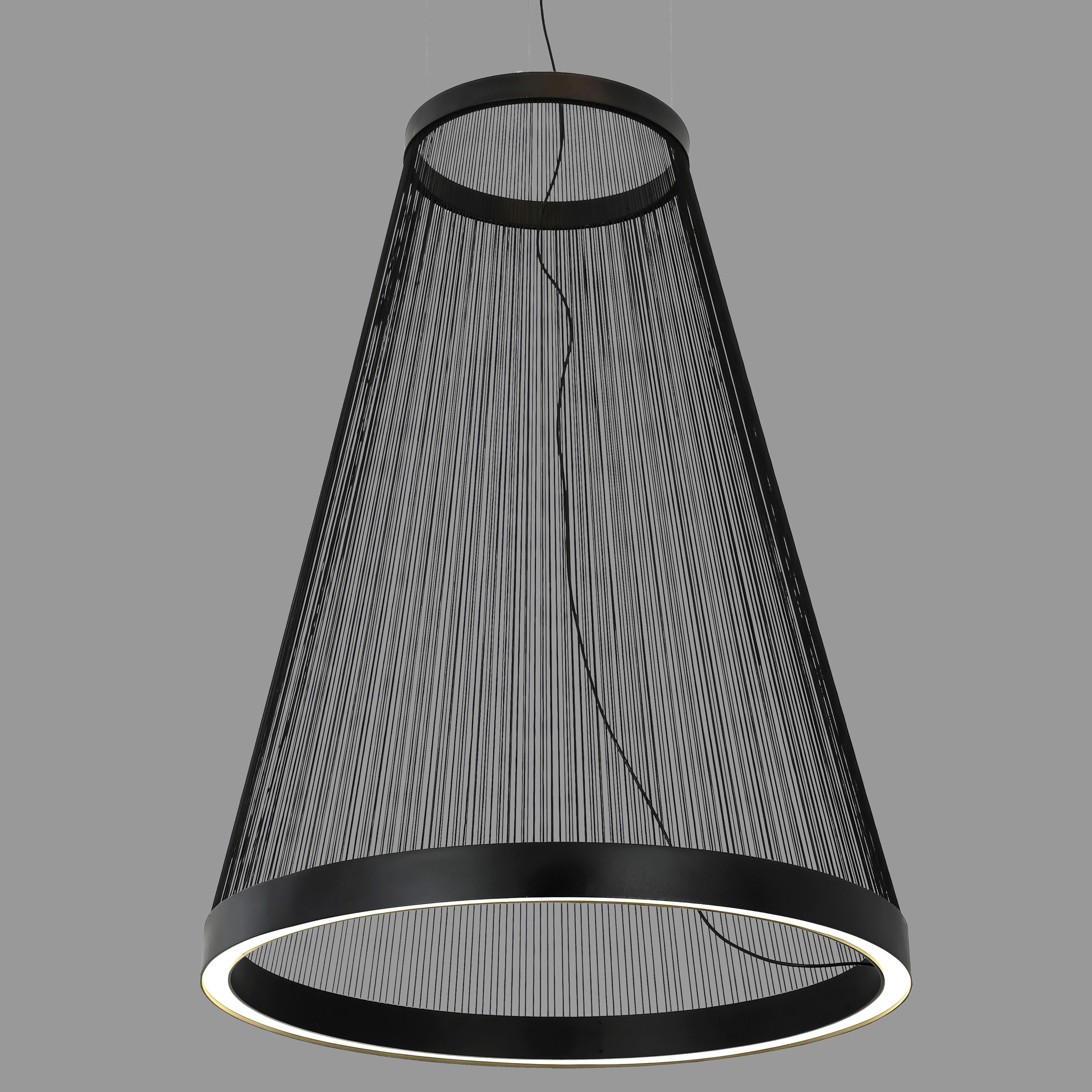 Люстра дизайнерская Array с черных ниток 40W Черный (92-D1330) Люстра дизайнерская Array с черных ниток 40W Черный (92-D1330)