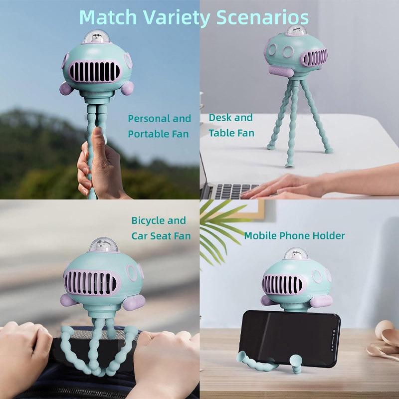 Вентилятор DK Submarine F18 4000 mAh Blue - фото 4 Вентилятор DK Submarine F18 4000 mAh Blue - фото 4