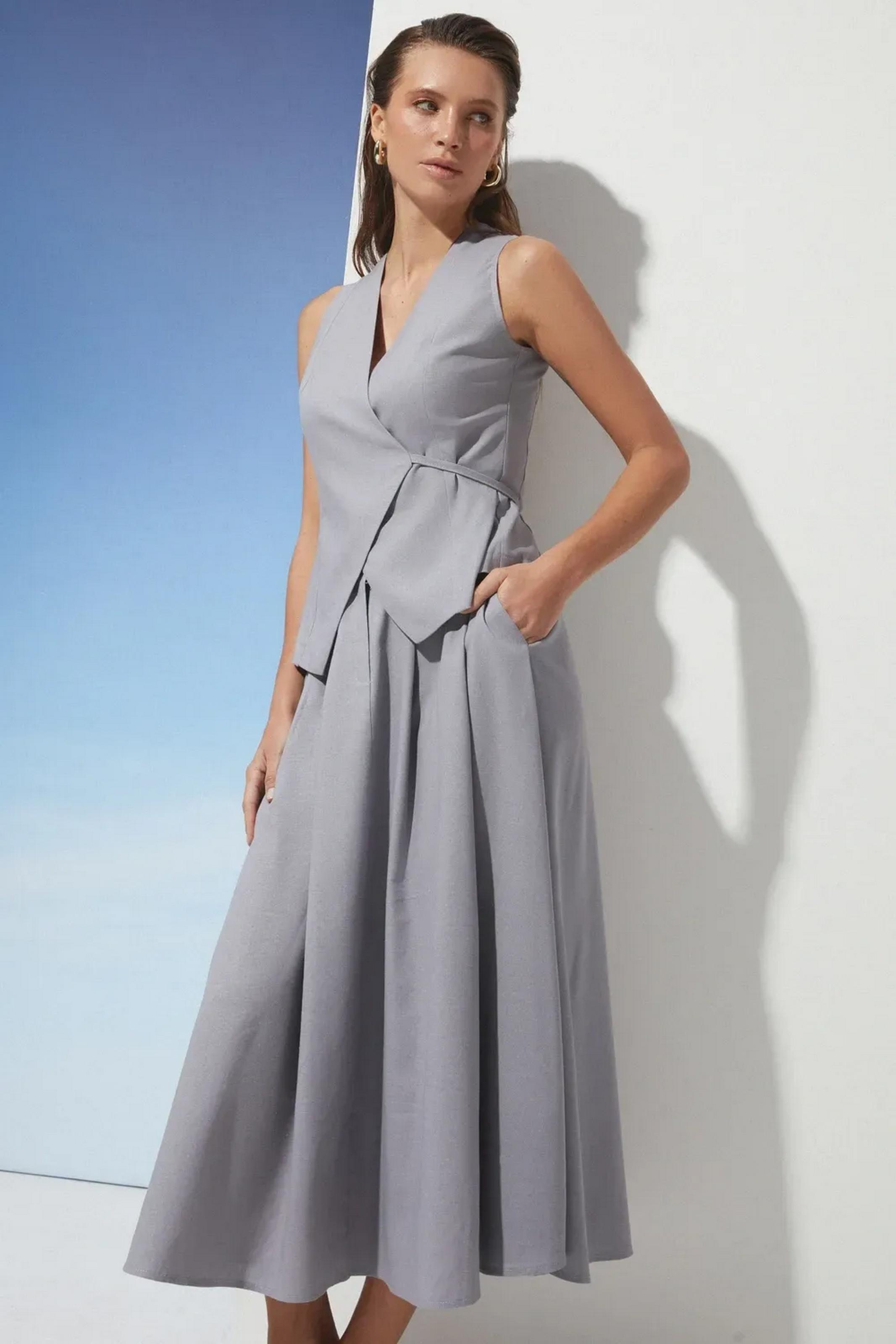 Спідниця жіноча Seventeen L-XL Сірий (104-2275.6315-1) Спідниця жіноча Seventeen L-XL Сірий (104-2275.6315-1)