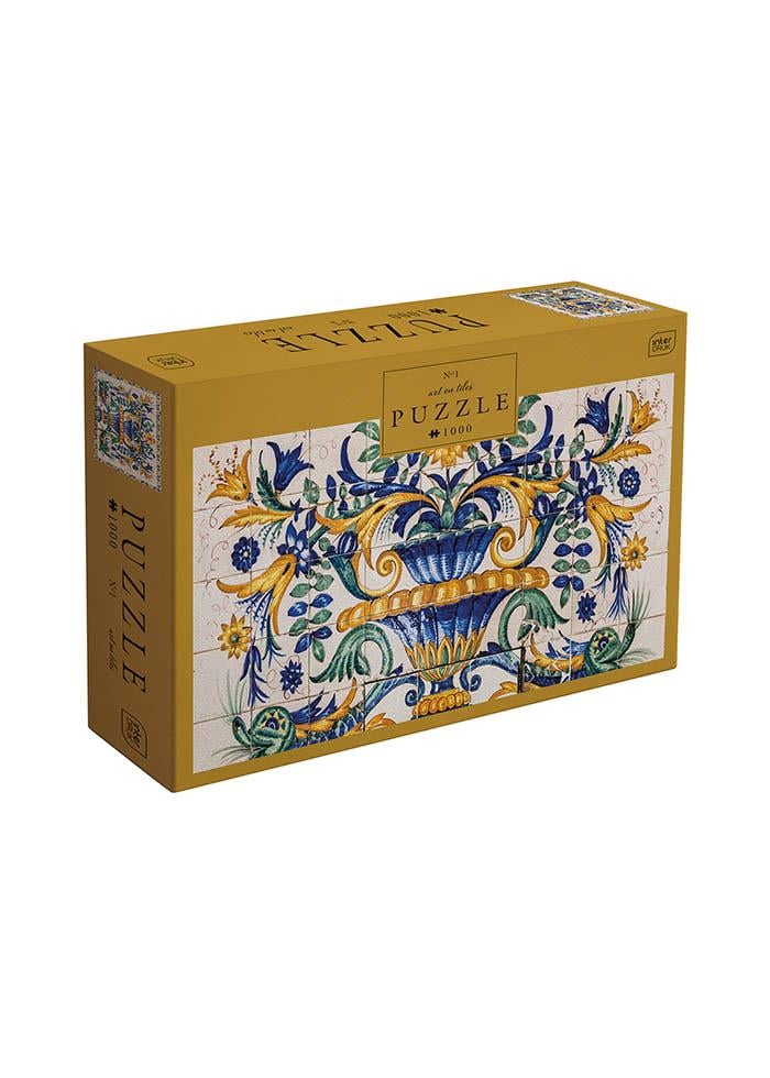 Пазлы трехслойные InterDRUK Art on Tiles 1 1000 шт. (385055)