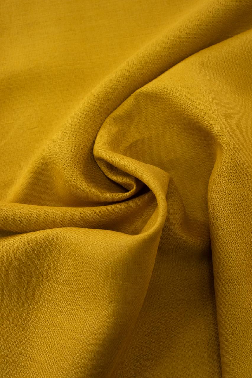 Тканина лляна сорочка 00с6 135 г/м2 колір 1138 Arrowwood 16-0954 TCX 100% льон Золотистий (OBR840_1138) Тканина лляна сорочка 00с6 135 г/м2 колір 1138 Arrowwood 16-0954 TCX 100% льон Золотистий (OBR840_1138)