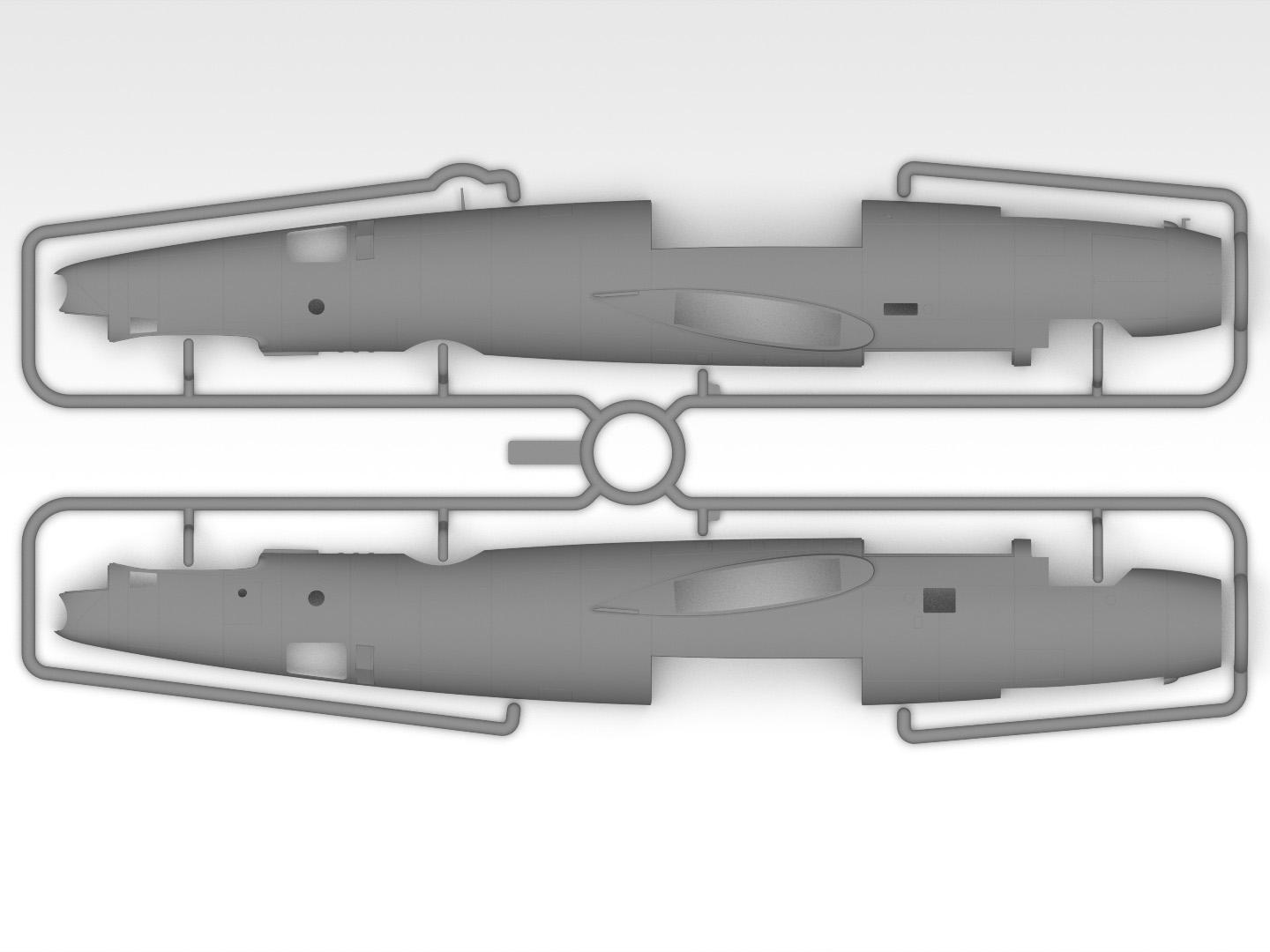 Сборная модель ICM B-26F Marauder Американский бомбардировщик 2 СВ (48325) - фото 17 Сборная модель ICM B-26F Marauder Американский бомбардировщик 2 СВ (48325) - фото 17