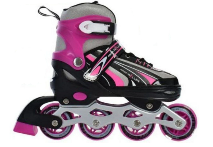 Ролики Profi A 4146-MР Розовый (35-38)