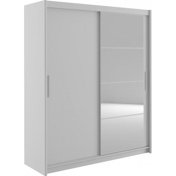 Шафа-купе Gerbor Holding Маріо дводверна з ДСП 1800x610x2160 мм Білий Шафа-купе Gerbor Holding Маріо дводверна з ДСП 1800x610x2160 мм Білий