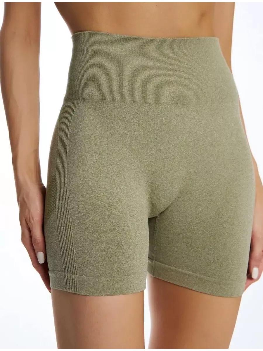 Велосипедки женские Push Up спортивные для тренировок и фитнеса и йоги с эффектом Push Up S Олива (70127S) - фото 3 Велосипедки женские Push Up спортивные для тренировок и фитнеса и йоги с эффектом Push Up S Олива (70127S) - фото 3