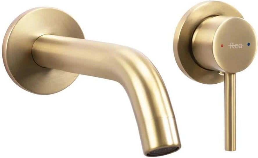 Змішувач для умивальника Rea Owen Золотистий (REAB5334)