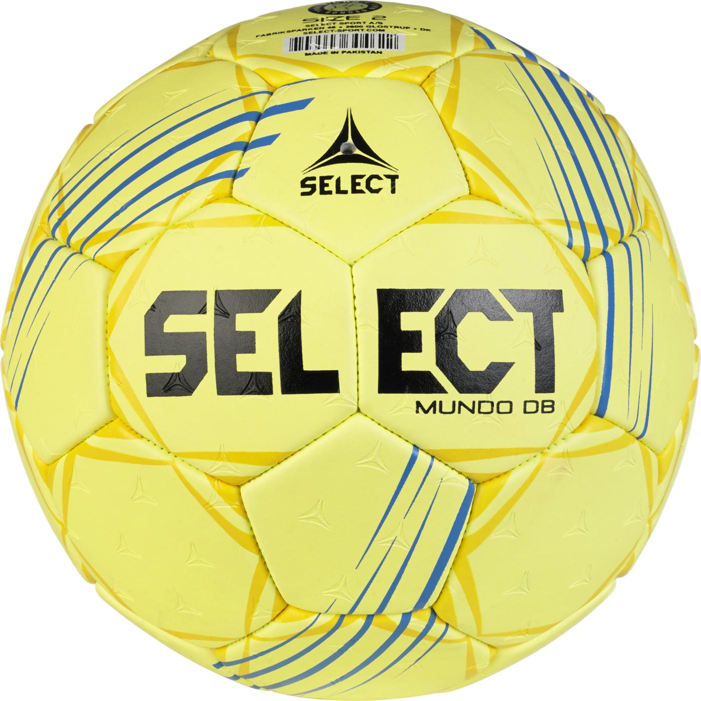 Гандбольний м'яч Select MUNDO DB V24 166085-552 р. 0 Жовтий (45097) - фото 2