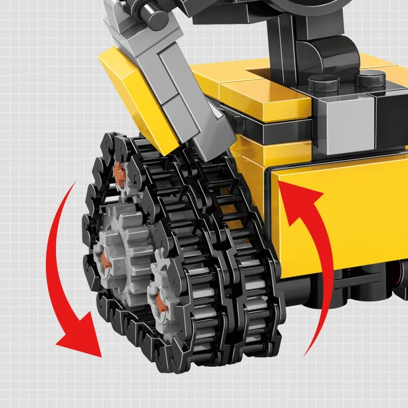 Конструктор MINISO робот Валлі (30220266) - фото 5 Конструктор MINISO робот Валлі (30220266) - фото 5