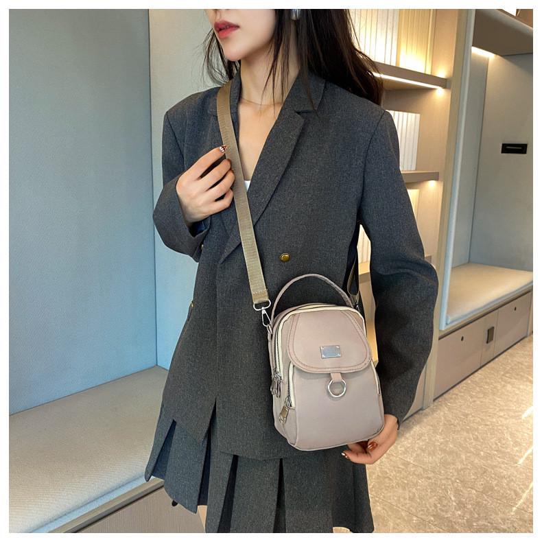 Жіноча сумка класична 10649 крос-боді Сірий (29472106) - фото 3