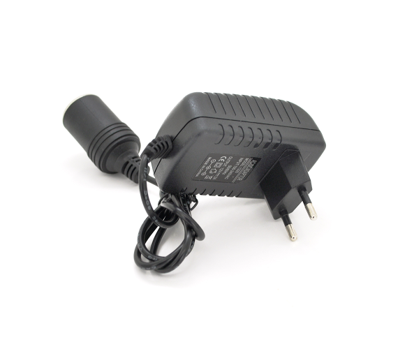 Адаптер живлення імпульсний з прикурювачем VOLTRONIC LGY-1202В 12V 2A 24W Black (LGY-1202В)