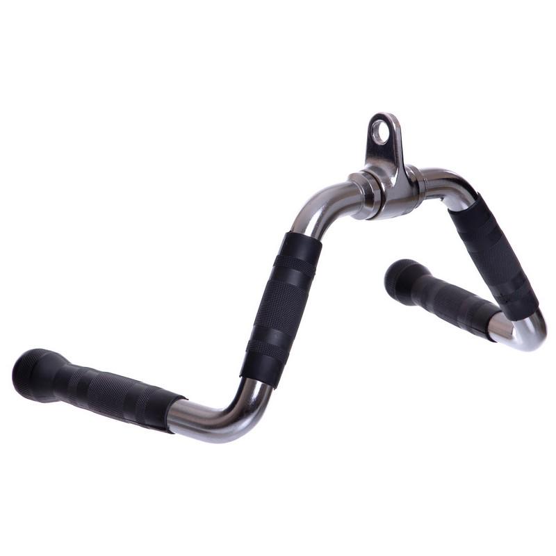 Рукоятка для тяги TA-2738 на трицепс и тяги к животу резиновая Серебряный (58363158) - фото 5 Рукоятка для тяги TA-2738 на трицепс и тяги к животу резиновая Серебряный (58363158) - фото 5