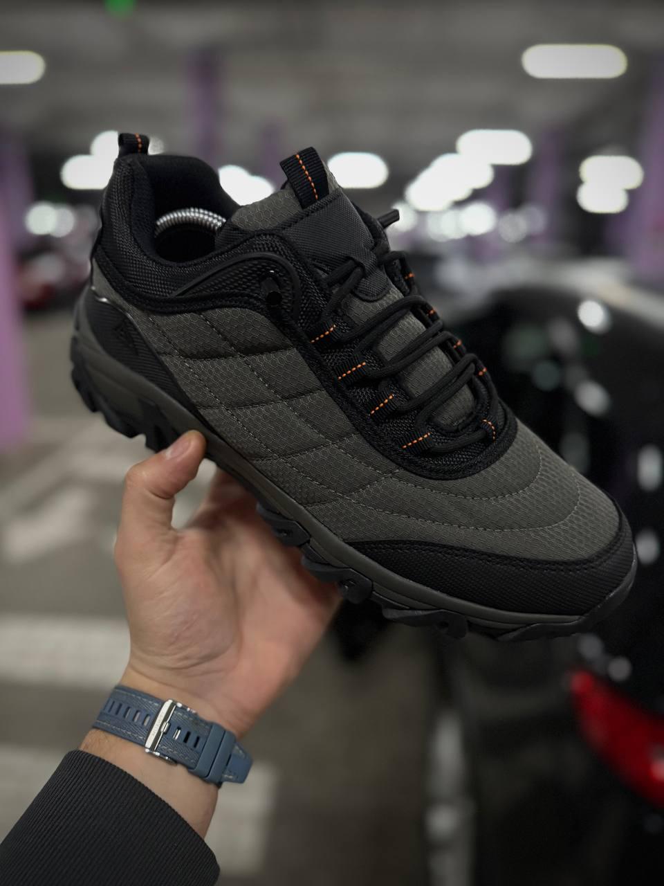 Кросівки чоловічі зимові термо військові KMB р. 46 29,5 см Хакі (30304865) - фото 3