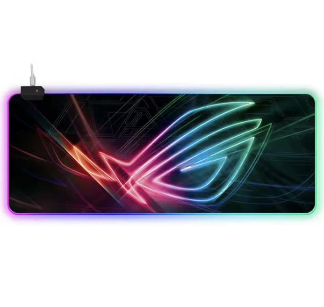 Игровая поверхность Grande Gaming Offland с RGB подсветкой из натурального каучука 80х30 см (2662102001)