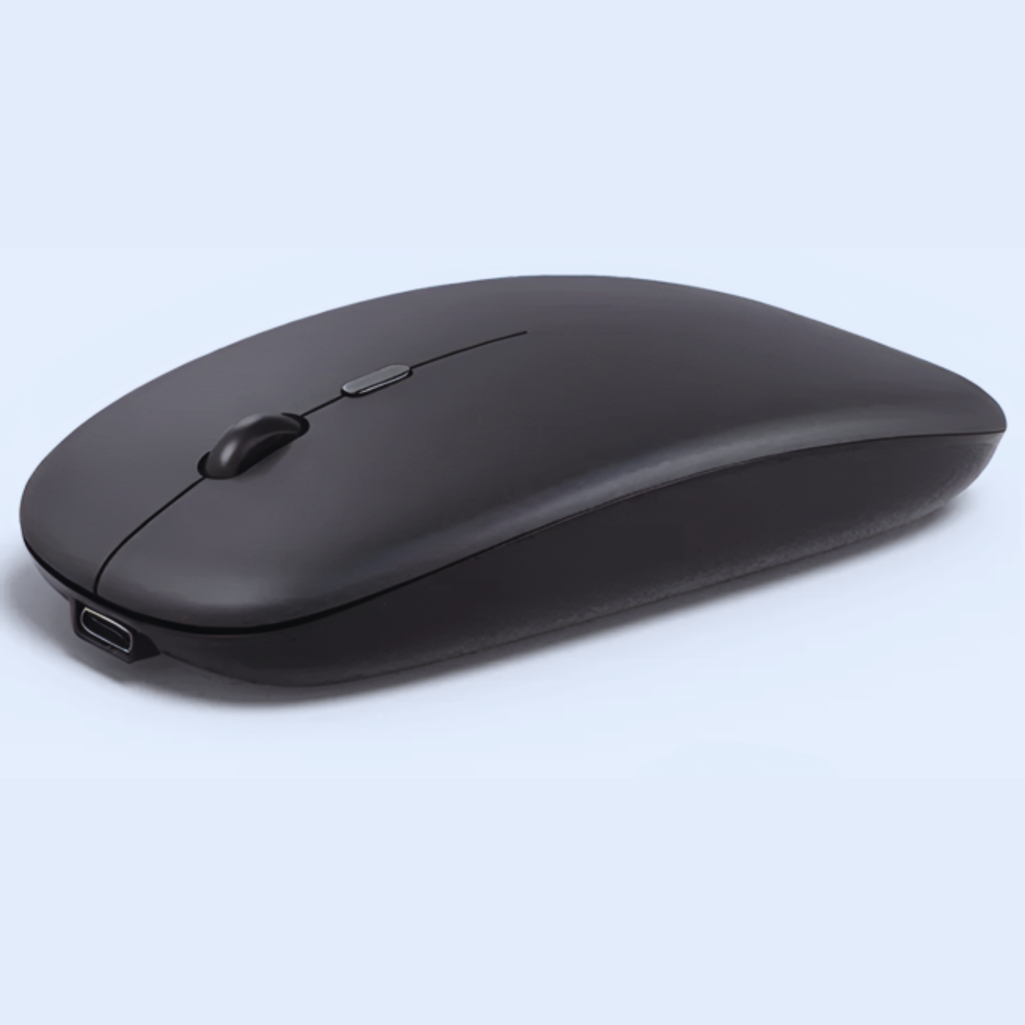 Комп'ютерна мишка бездротова Slim Mouse безшумна акумуляторна 2в1 Bluetooth і USB 2,4Hz (104748809)
