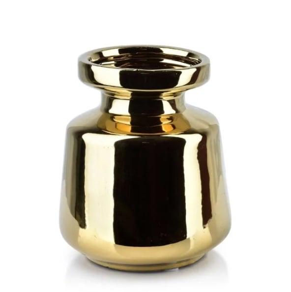 Ваза керамическая Flora Carole Gold (30310)