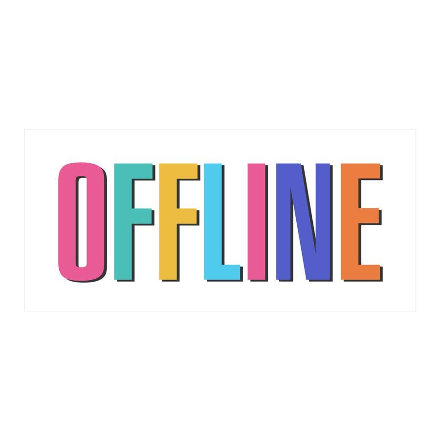 Полотенце с принтом Offline 150х70 см (PLB_21J026) Полотенце с принтом Offline 150х70 см (PLB_21J026)