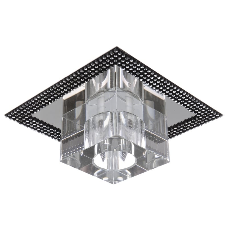 Светильник точечный Brille HDL-G163 White Crystal (162339)