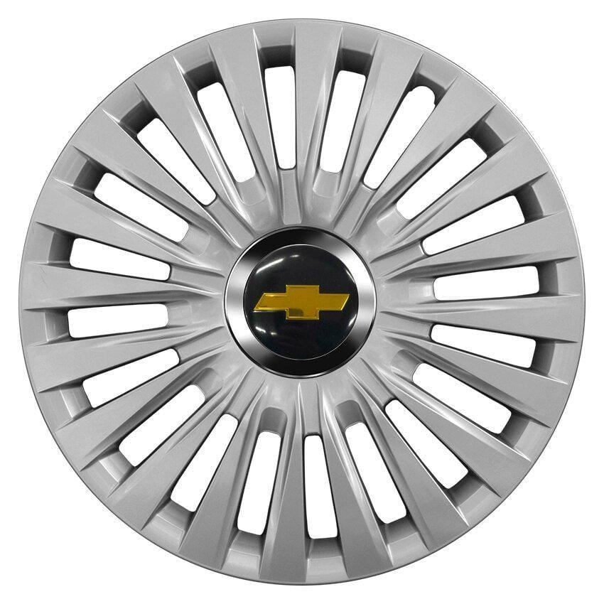 Комплект колпаков JAWOPLAST Enzo R14 для Chevrolet 4 шт. Silver (28435556)