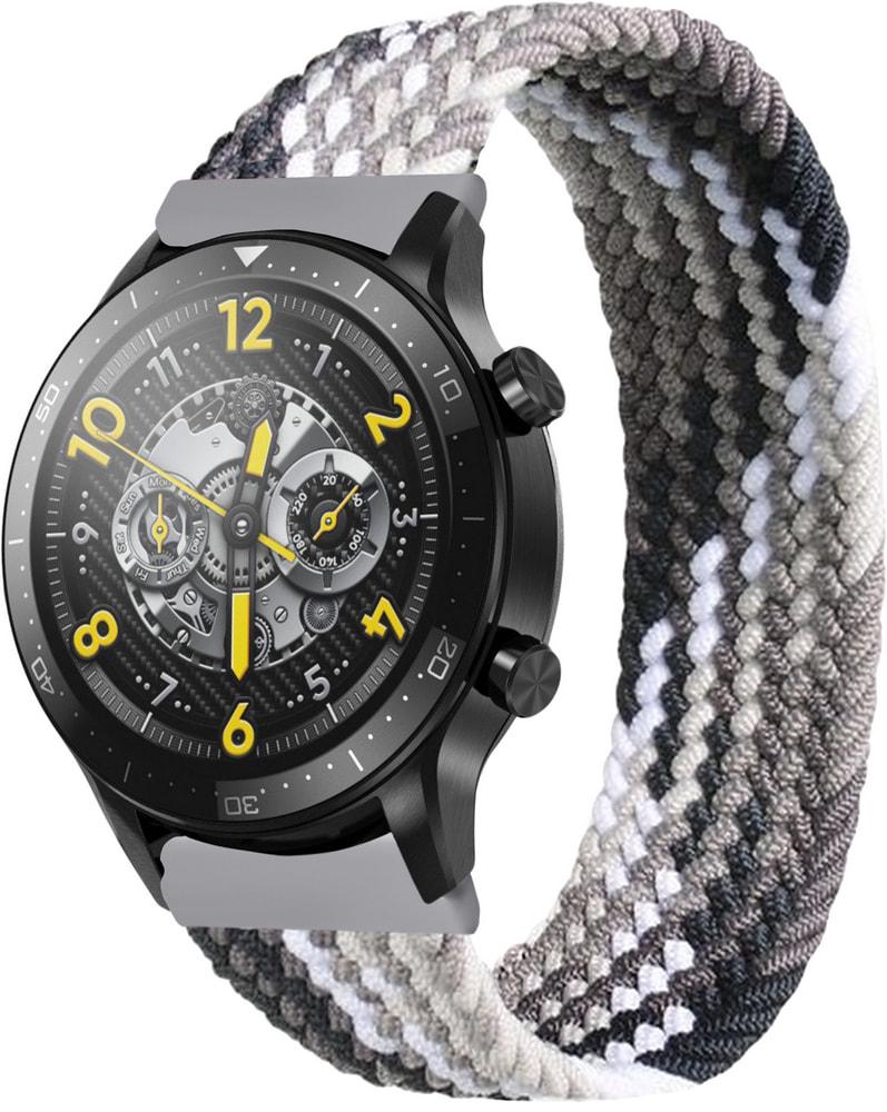 Ремешок Solo Loop Multi для Realme Watch S Pro (135 мм) Black Silver (33754-03)