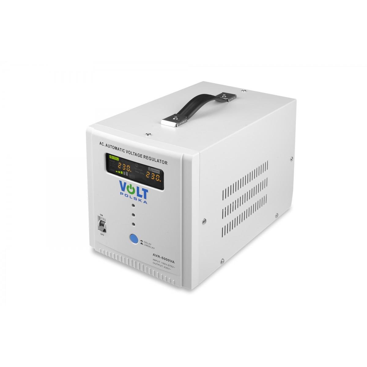 Стабілізатор напруги Volt Polska AVR 5000VA 8-11% (38606)