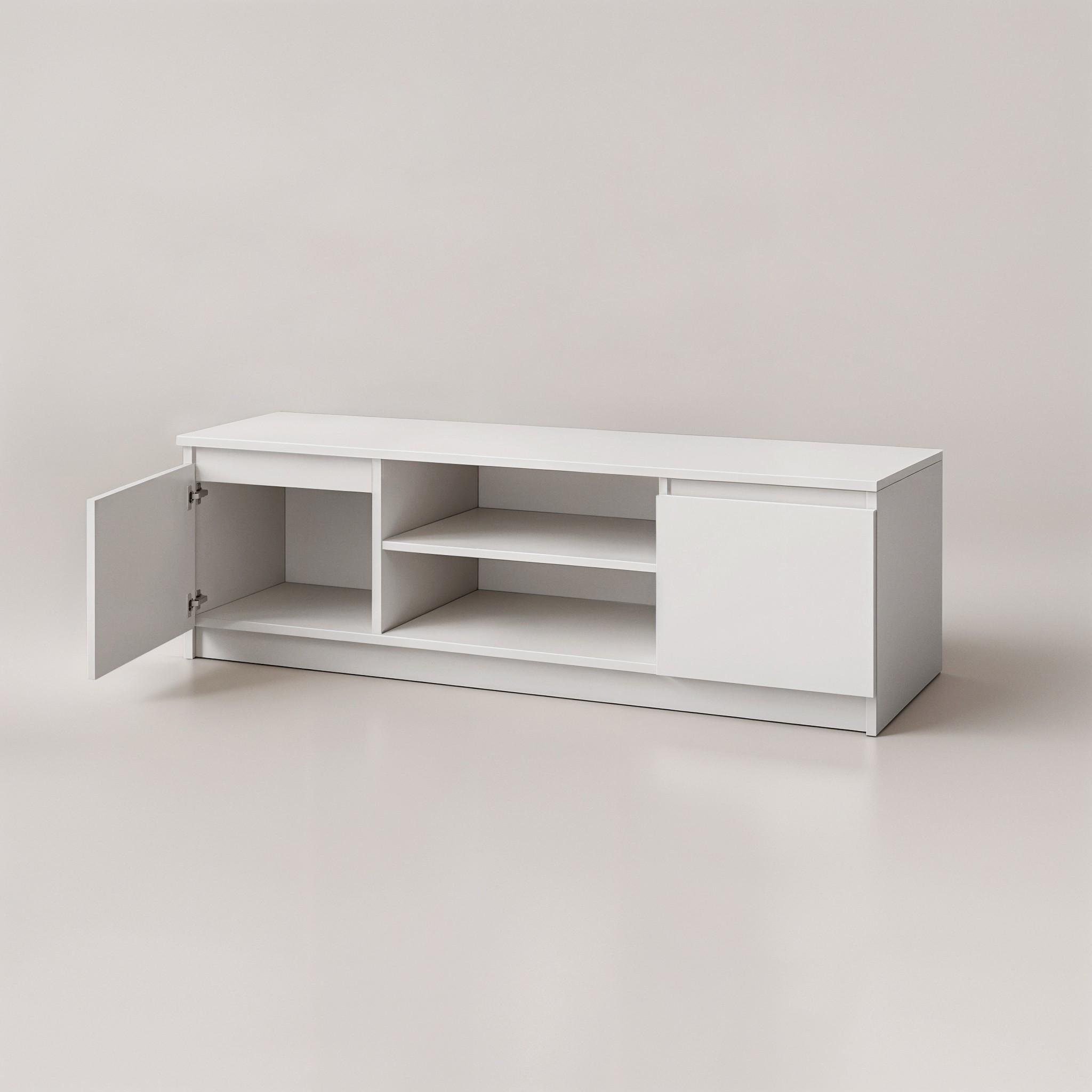 Тумба под телевизор Vega 1500х370х420 мм Белый - фото 3