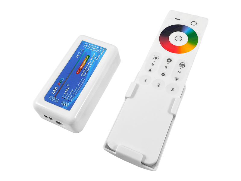Контроллер RGB RF 12 А 2,4G 12-24 V радио сенсорный 11 кнопок (8035)