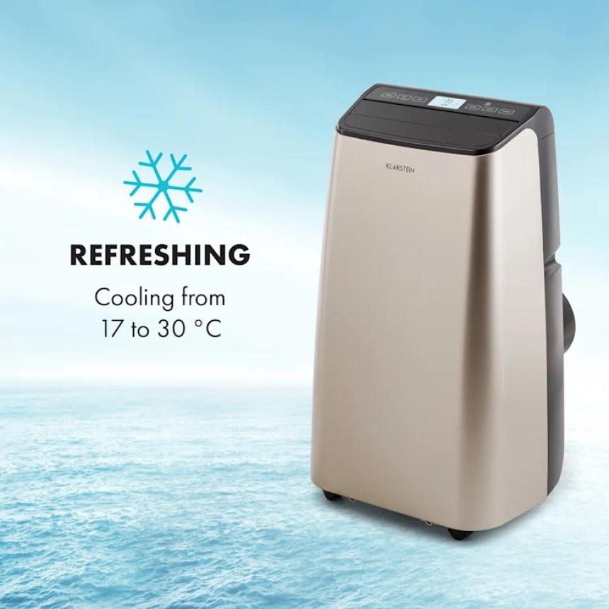 Кондиционер мобильный KLARSTEIN Metrobreeze 9 Paris 9 000 BTU/2,6 кВт EEC A (10028189) - фото 3 Кондиционер мобильный KLARSTEIN Metrobreeze 9 Paris 9 000 BTU/2,6 кВт EEC A (10028189) - фото 3