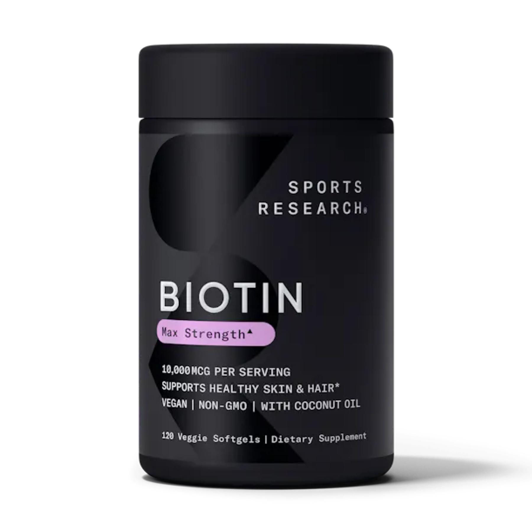 Натуральна добавка Biotin 10,000mcg 120 veg softgels (2023-10-3447)