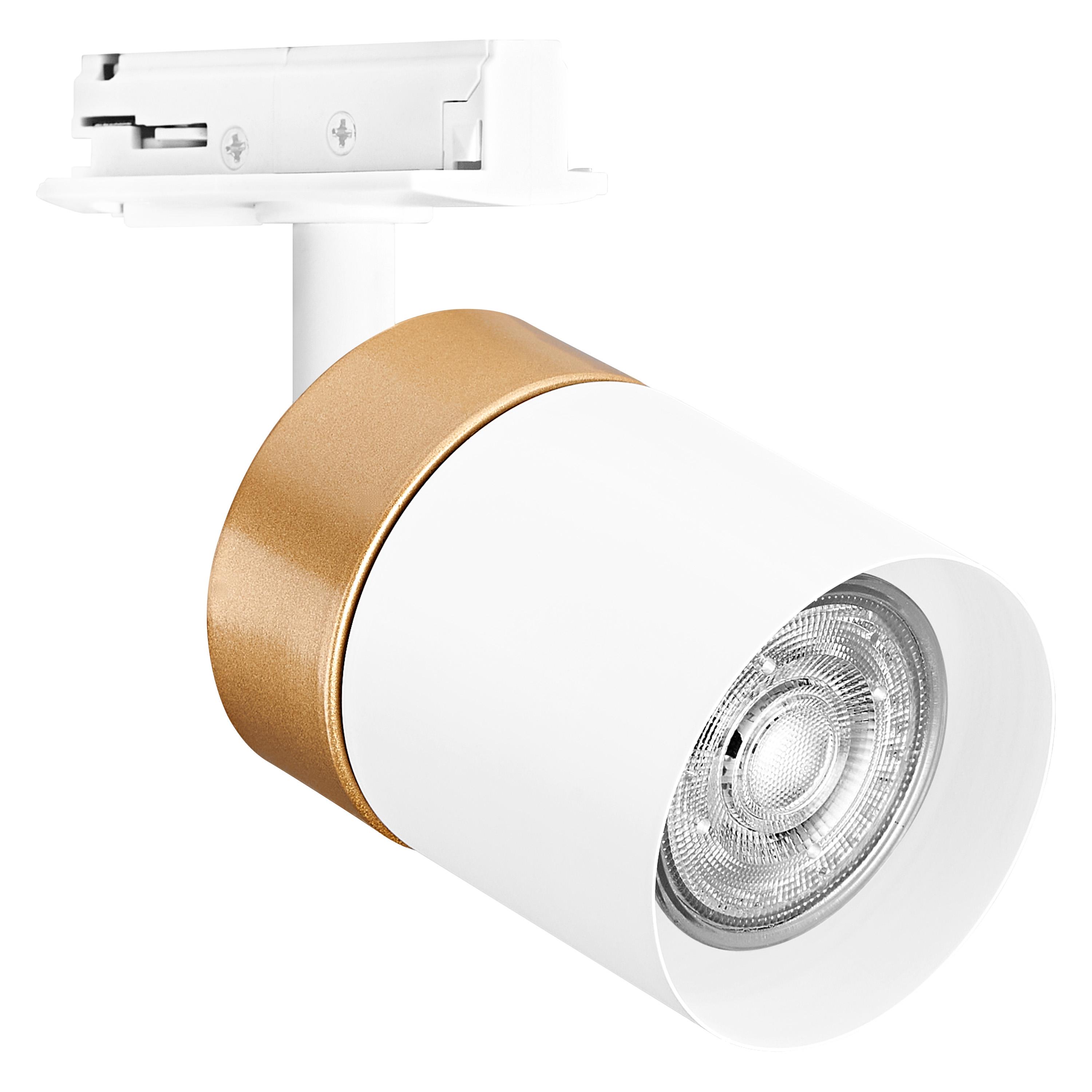 Светильник трековый Ledvance светодиодный Tracklight SPOT CYLINDER GOLD 220 V GU10 142х93х65 мм (4058075756687) - фото 1