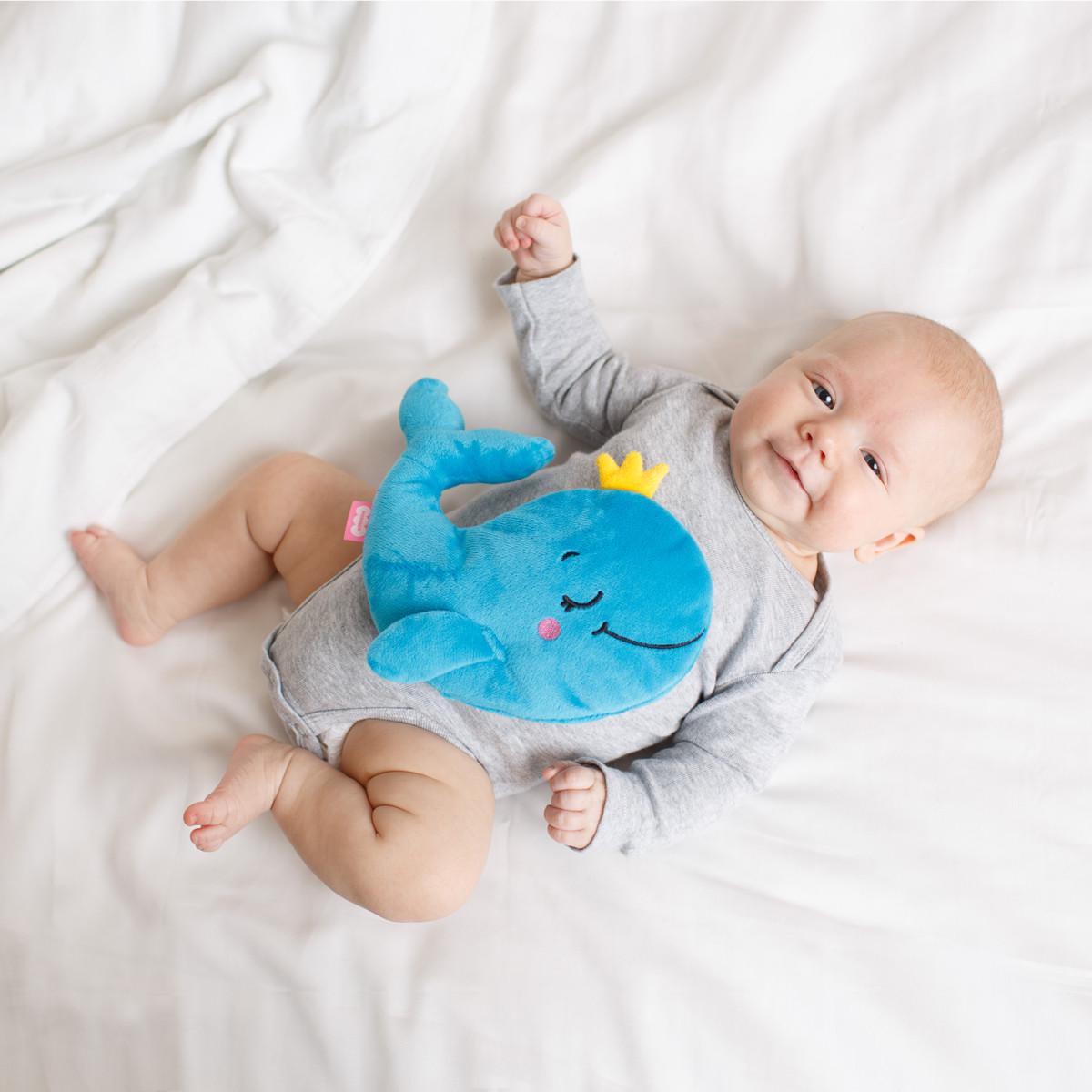 Игрушка-грелка Кит от колик с вишневыми косточками (1643469414) - фото 5 Игрушка-грелка Кит от колик с вишневыми косточками (1643469414) - фото 5