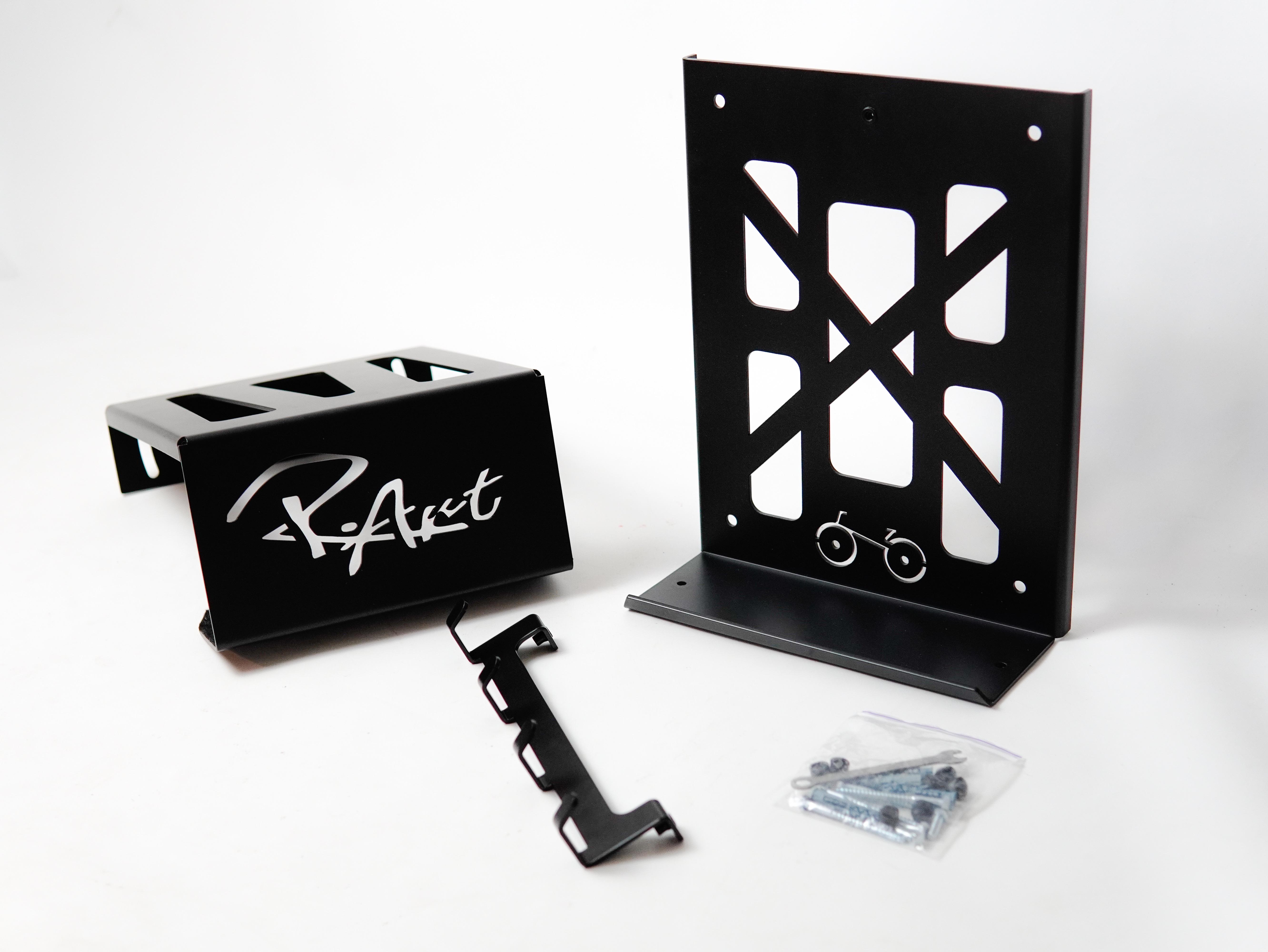 Велосипедный кронштейн на стену Composite с крючками для аксессуаров Черный (32377759)