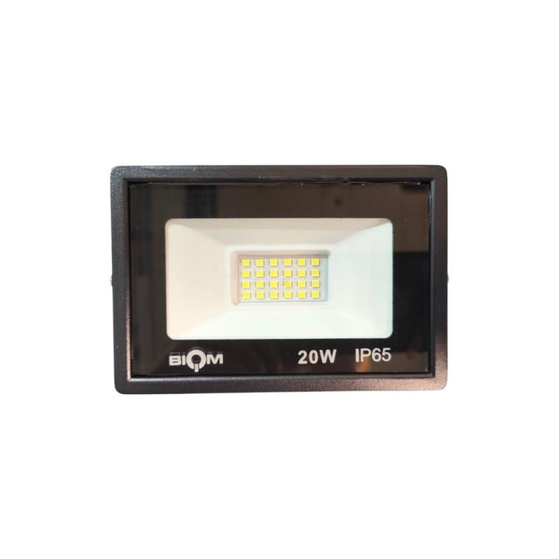 Прожектор світлодіодний Biom 20W S6-SMD-20-Slim 6200К 220V IP65 (00-00028057)