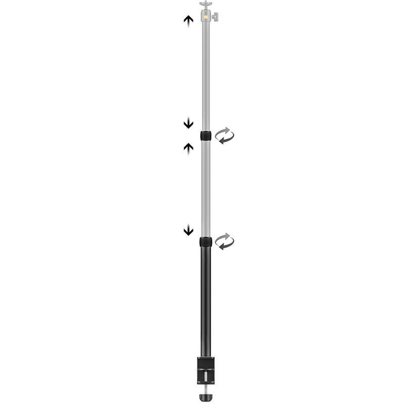 Штатив-держатель Ulanzi Vijim Desktop Extendable Light Stand UV-2248 LS01 (2248) - фото 3
