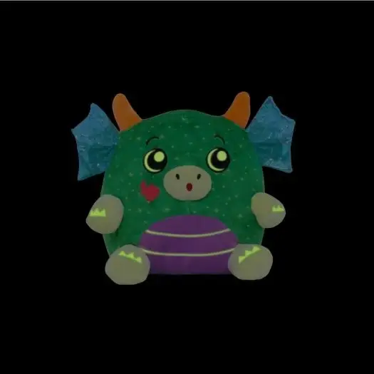 Мягкая игрушка Dream Beams 20504001V Дракон светится в темноте 20 см (2558021913) - фото 2 Мягкая игрушка Dream Beams 20504001V Дракон светится в темноте 20 см (2558021913) - фото 2