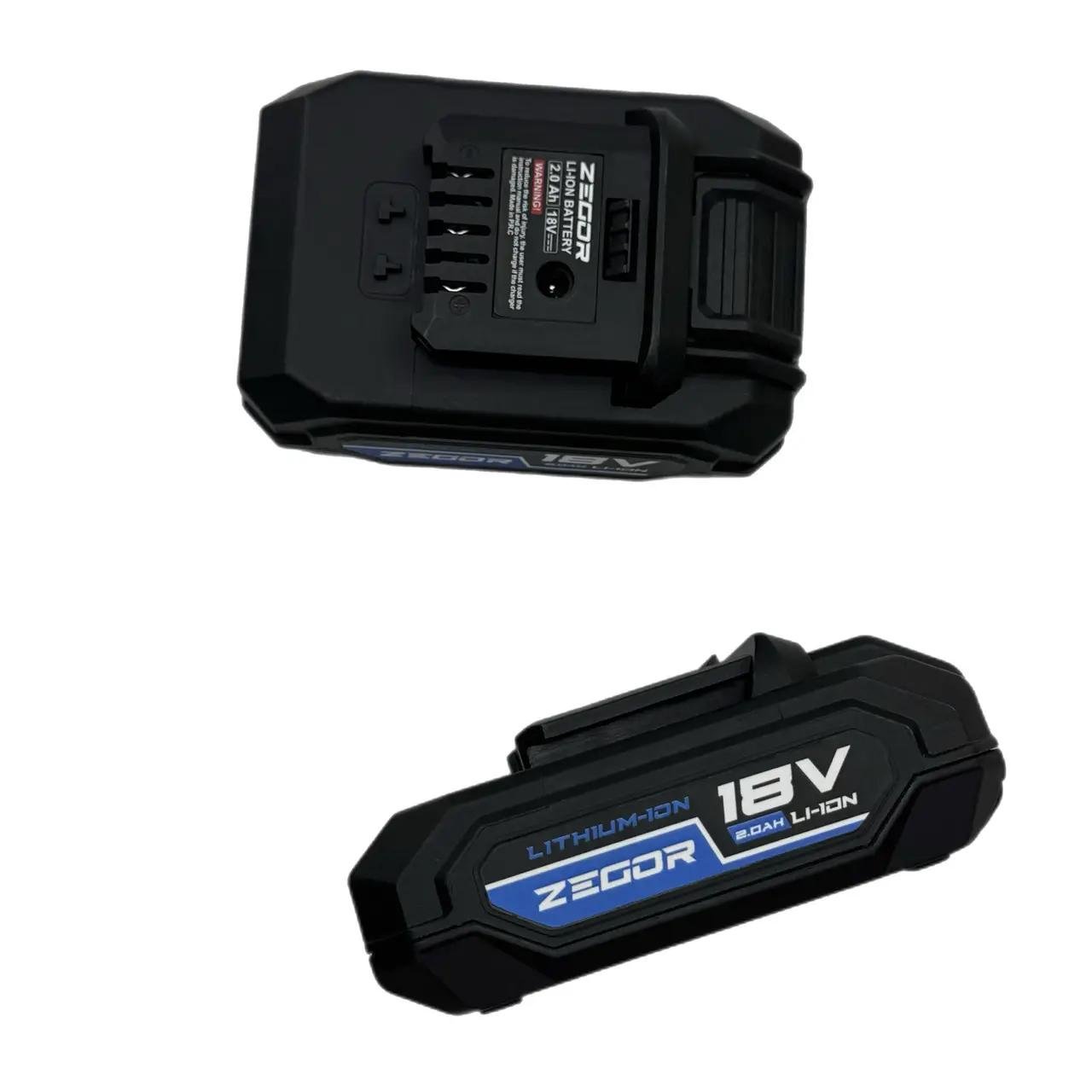 Шуруповерт аккумуляторный универсальный Zegor CDA-18/18В/35 Нм/две скорости/2 батареи 18 В 2 Ач/Реверс/Подсветка - фото 10 Шуруповерт аккумуляторный универсальный Zegor CDA-18/18В/35 Нм/две скорости/2 батареи 18 В 2 Ач/Реверс/Подсветка - фото 10