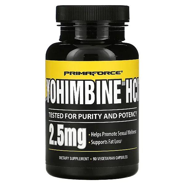 Йохимбе Primaforce Yohimbine HCL 2,5 мг 90 капс. (000023491)