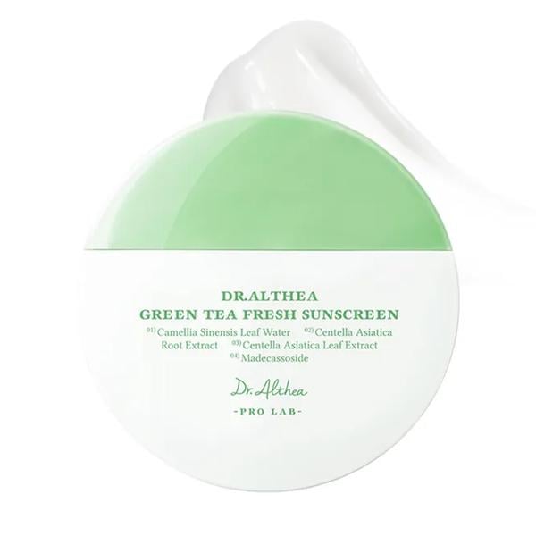Крем солнцезащитный с зеленым чаем освежающий Dr. Althea Pro Lab Green Tea Fresh Sunscreen SPF50+ 45 мл