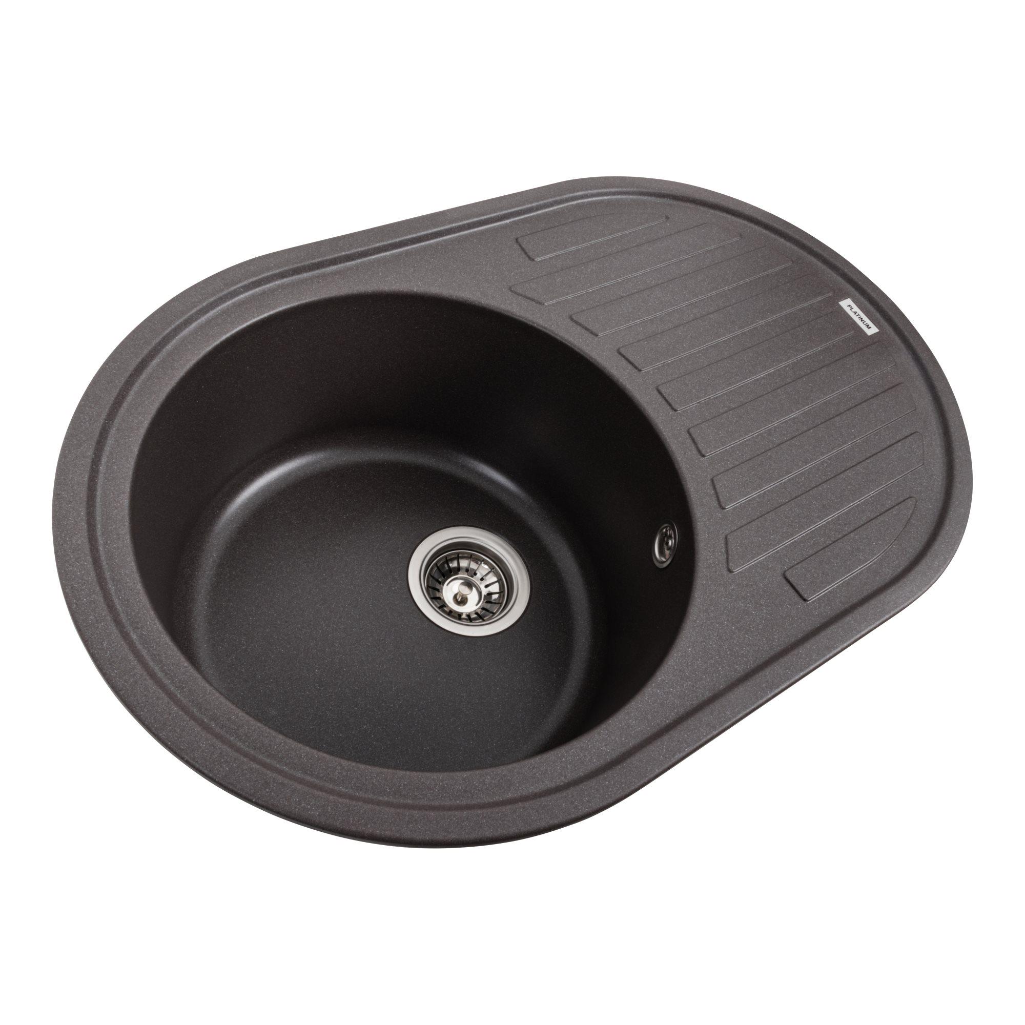 Мийка гранітна для кухні Platinum 7750 LIRA матова Гренадін - фото 2 Мийка гранітна для кухні Platinum 7750 LIRA матова Гренадін - фото 2