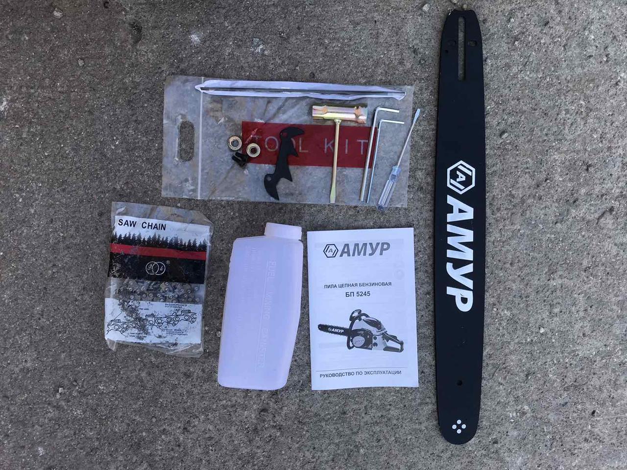 Бензопила АМУР БЖ 5245 - фото 6 Бензопила АМУР БЖ 5245 - фото 6
