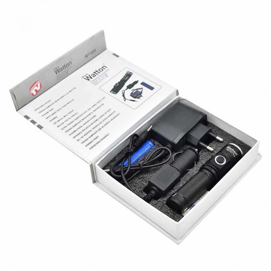 Ліхтарик Watton WT-089 (DR011692) - фото 4 Ліхтарик Watton WT-089 (DR011692) - фото 4