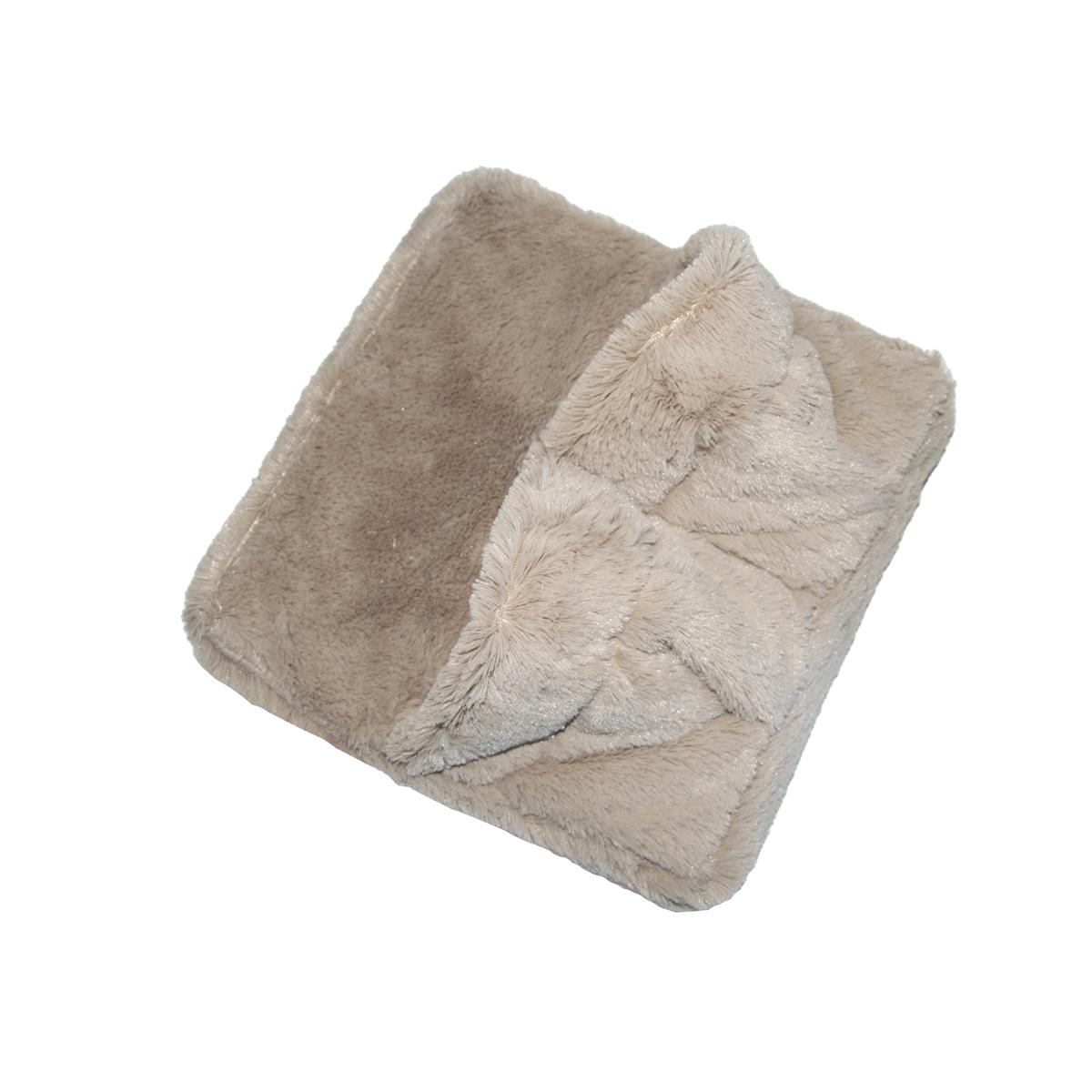 Килимки-капці електричні масажні 30х30 см Бежевий (1010408-Beige) - фото 5