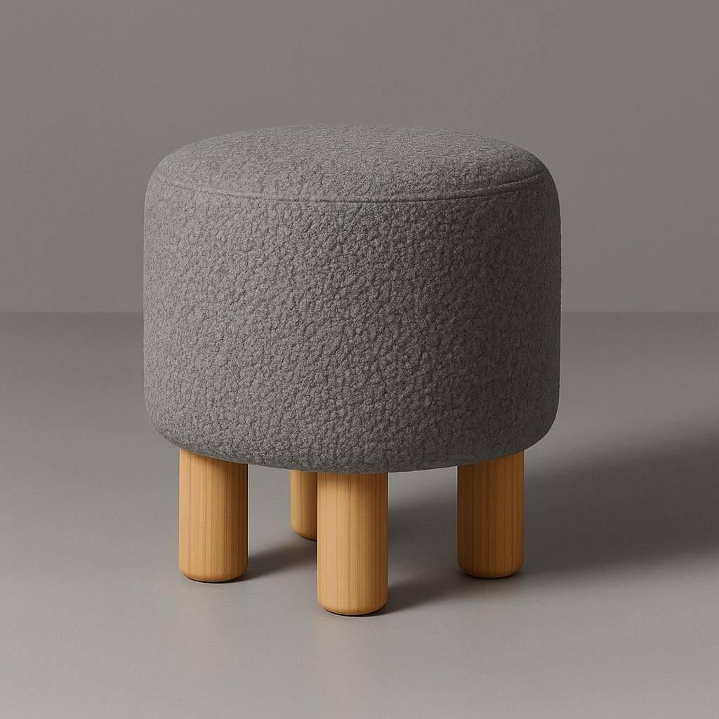 Пуф Rainbow 35х35х38 см Сірий (3000)