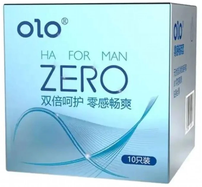Презервативы OLO 0.01 ZERO ультратонкие с гиалуроновой кислотой 10 шт. Презервативы OLO 0.01 ZERO ультратонкие с гиалуроновой кислотой 10 шт.